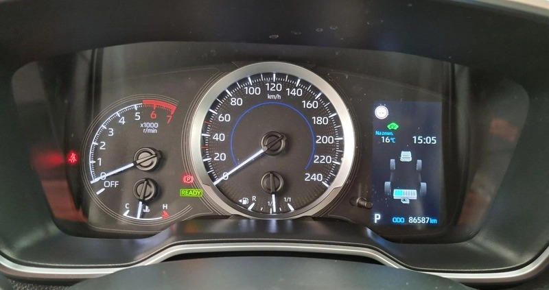 Toyota Corolla cena 79900 przebieg: 86586, rok produkcji 2021 z Ząbki małe 254